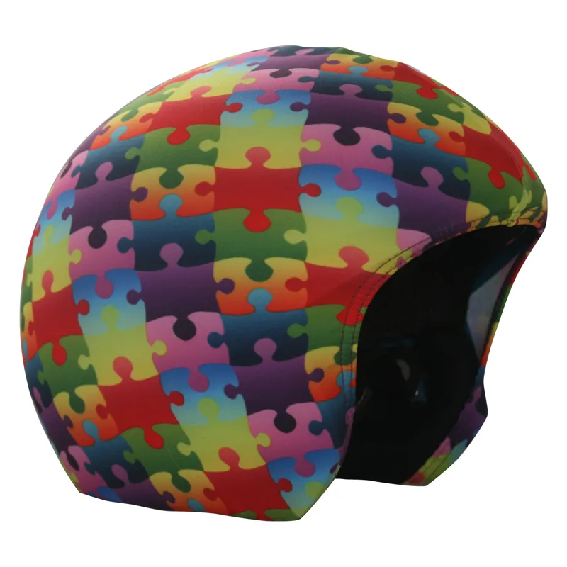 Coolcasc Helmet Cover Cool Print Jigsaw