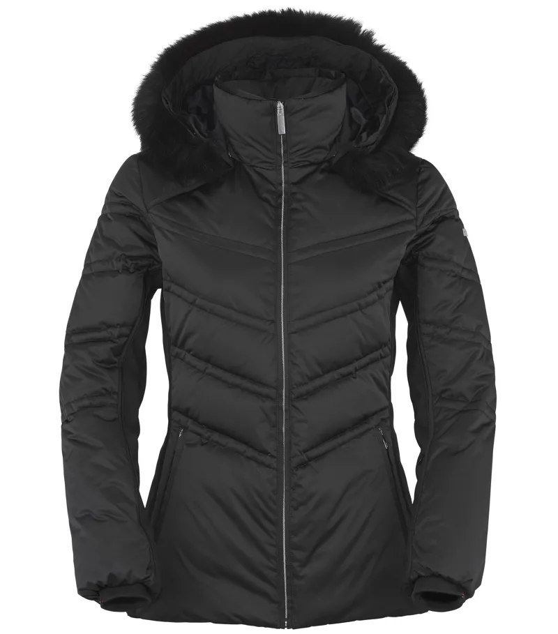 Killy Chic II Womens Down Ski Jacket in Black The Ski Shop