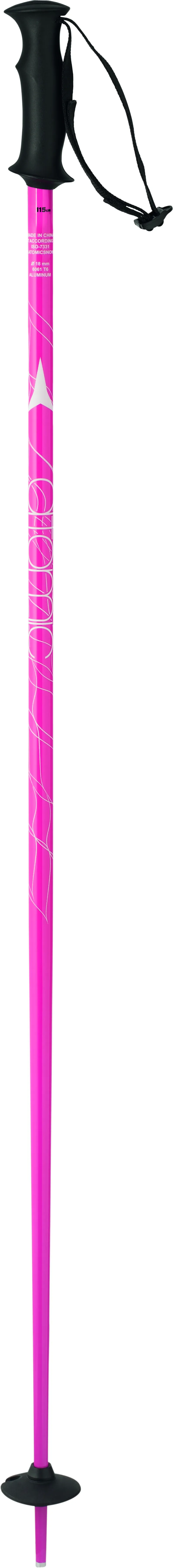 Atomic Cloud Womens Ski Poles in Coral Pink