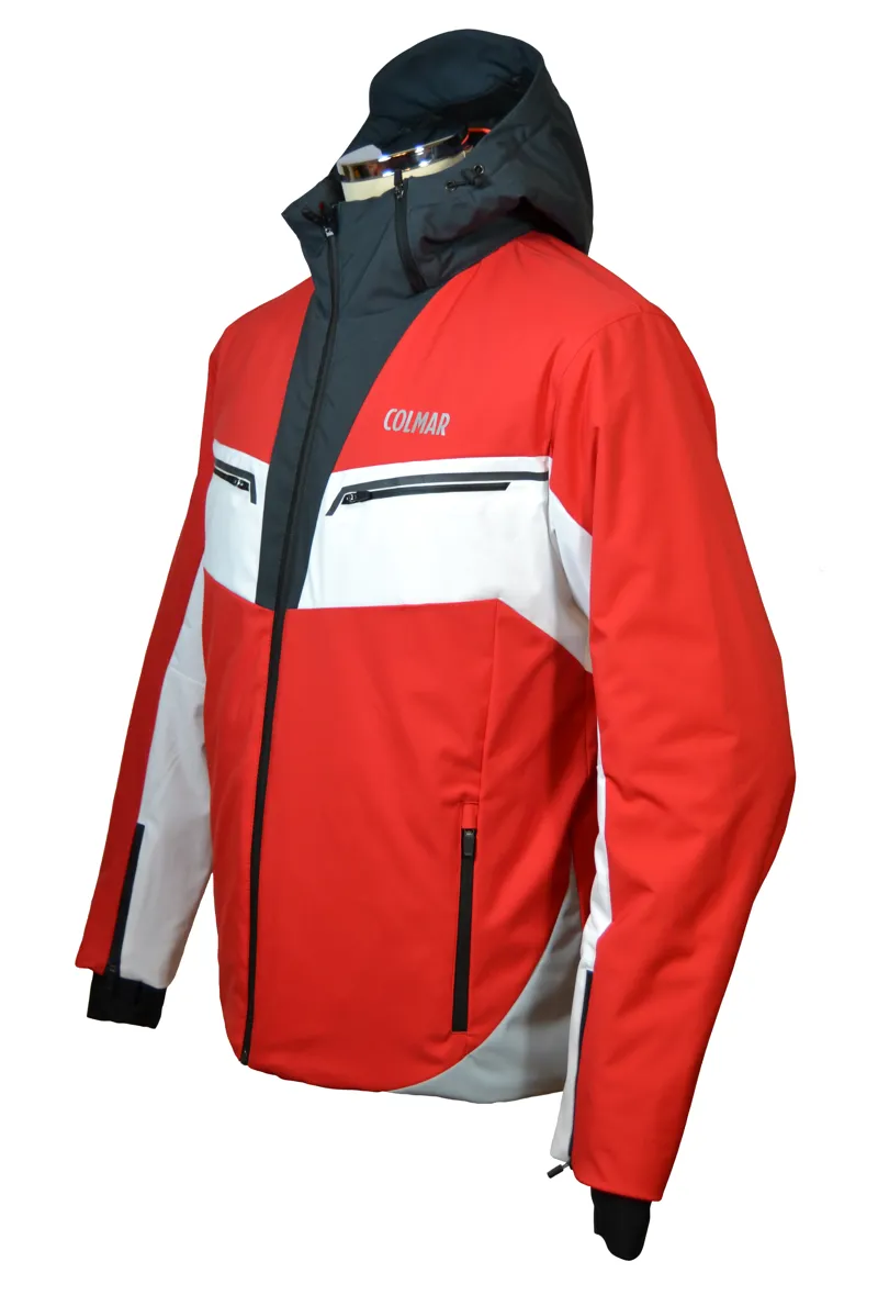 Colmar Atom Mens Ski Jacket In Red-2