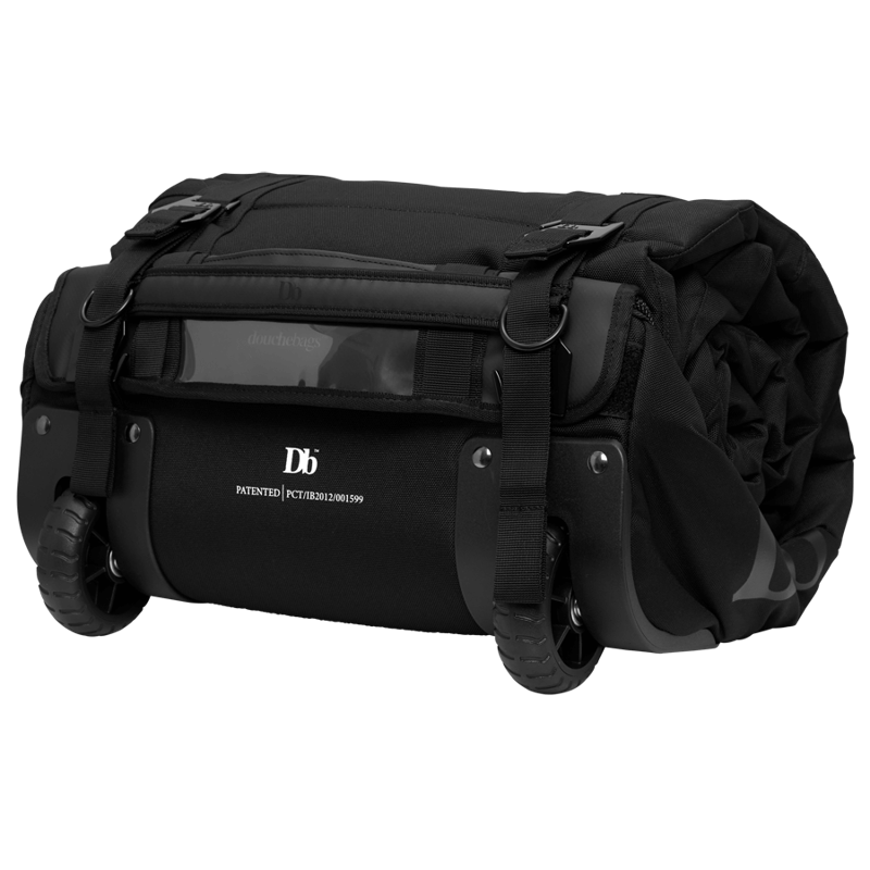The Douchebag Double Roll-Up Ski  and  Board Bag with Wheels in Black-3