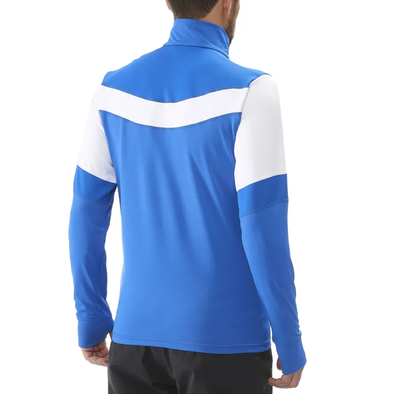 Eider Rise 1/2 Zip Mens Top In Blue/White-2