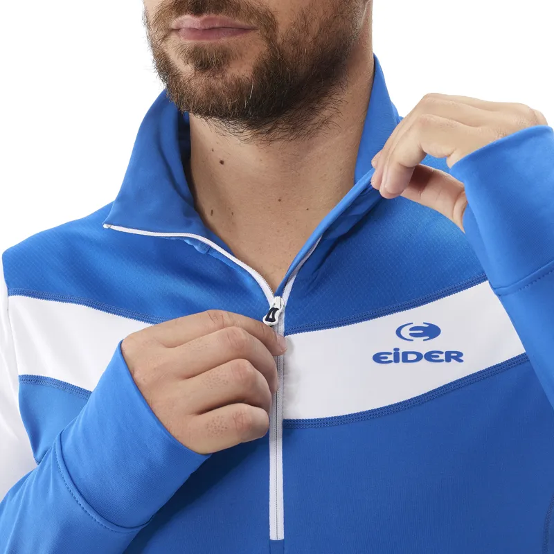 Eider Rise 1/2 Zip Mens Top In Blue/White-3