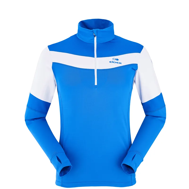 Eider Rise 1/2 Zip Mens Top In Blue/White