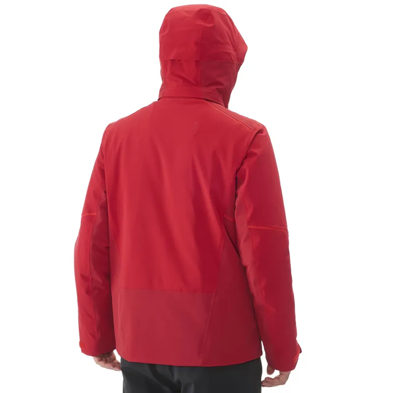 Eider Squaw Valley Mens Ski Jacket In Red-2