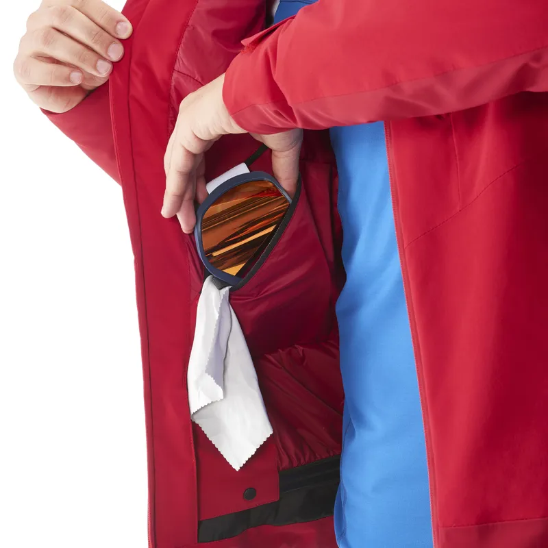 Eider Squaw Valley Mens Ski Jacket In Red-5