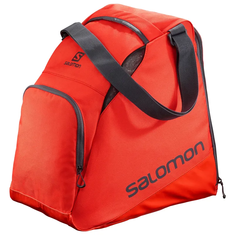 Salomon Ski Boot Bag for 1 Pair of Ski Boots in Cherry Tom Red
