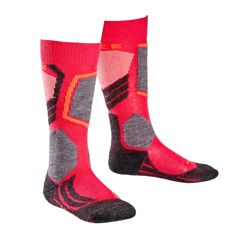 Falke SK2 Junior Technical Ski Socks in Rose