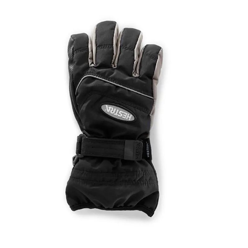 Hestra Primaloft Ski Gloves Junior in Black/Earth