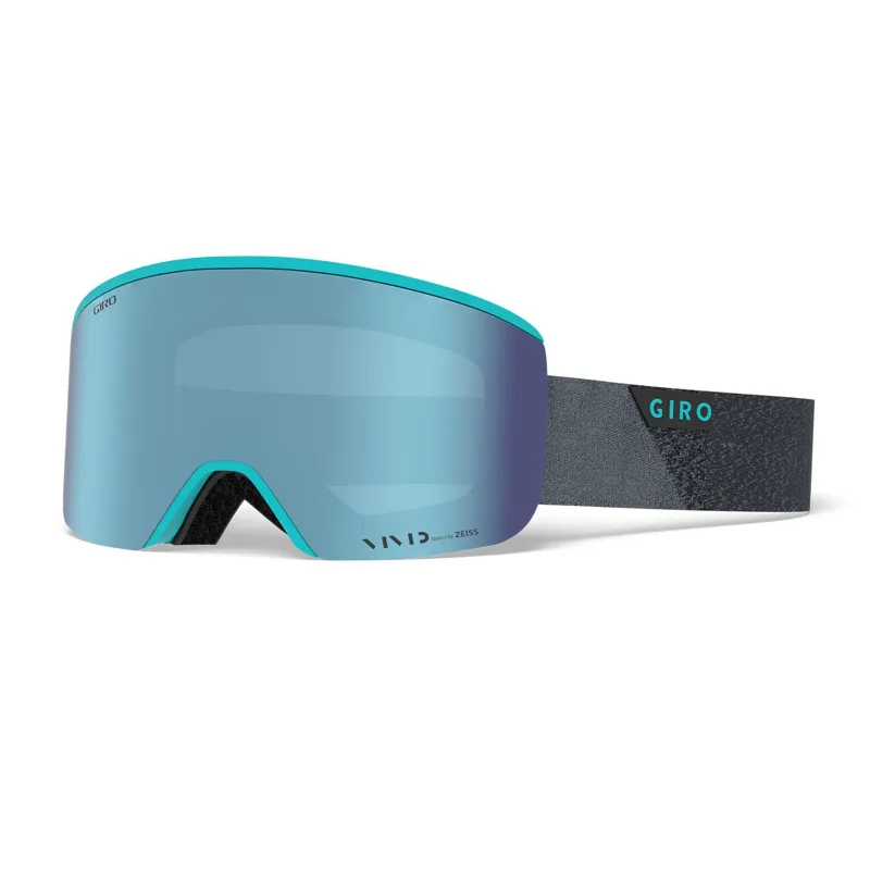 Giro Axis Ski Goggles in Grey with Royal and Infrared Lenses