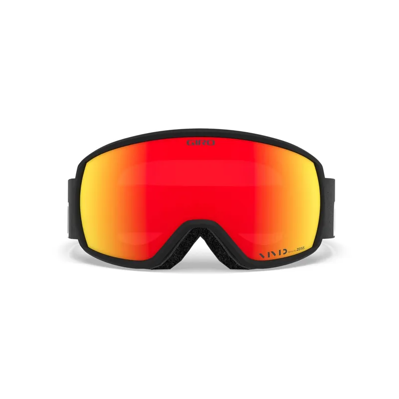 Giro Balance Ski Goggles in Black with Vivid Ember Lens-1
