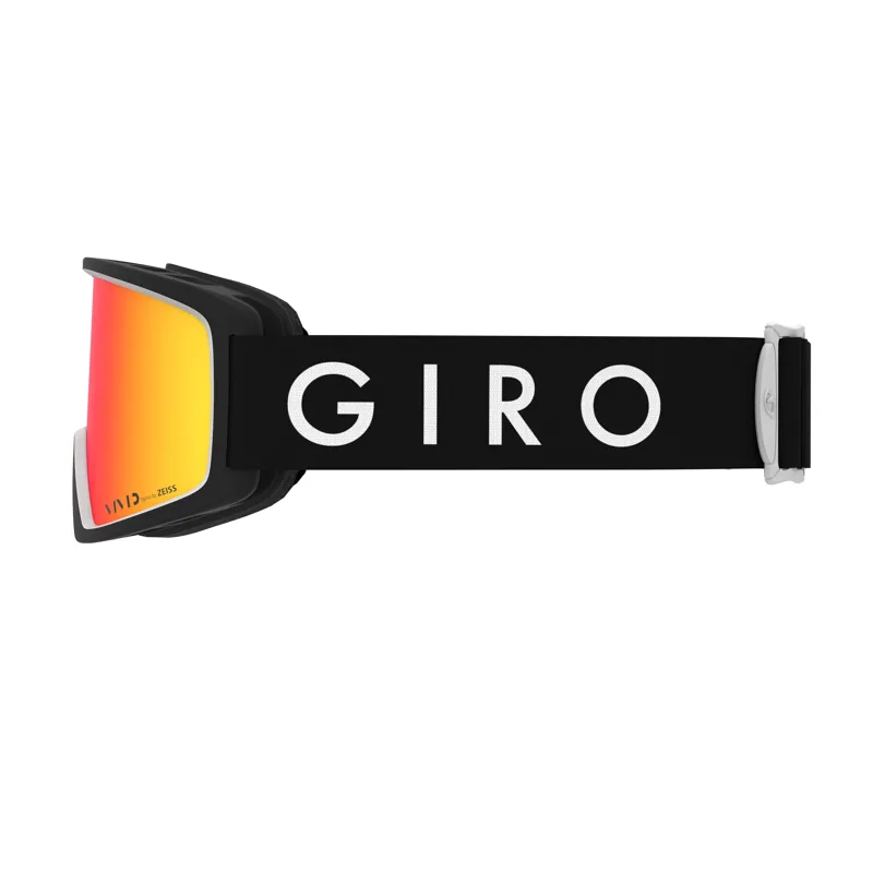 Giro Blok Ski Goggles in Black Core with Vivid Ember Lens-3