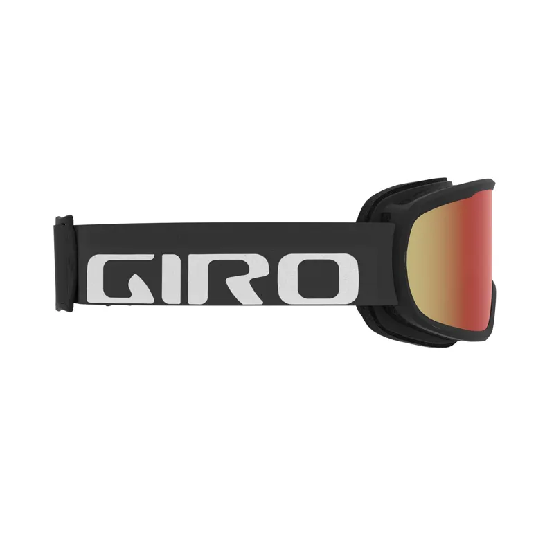 Giro Cruz Ski Goggles in Black with Amber Scarlet Lens