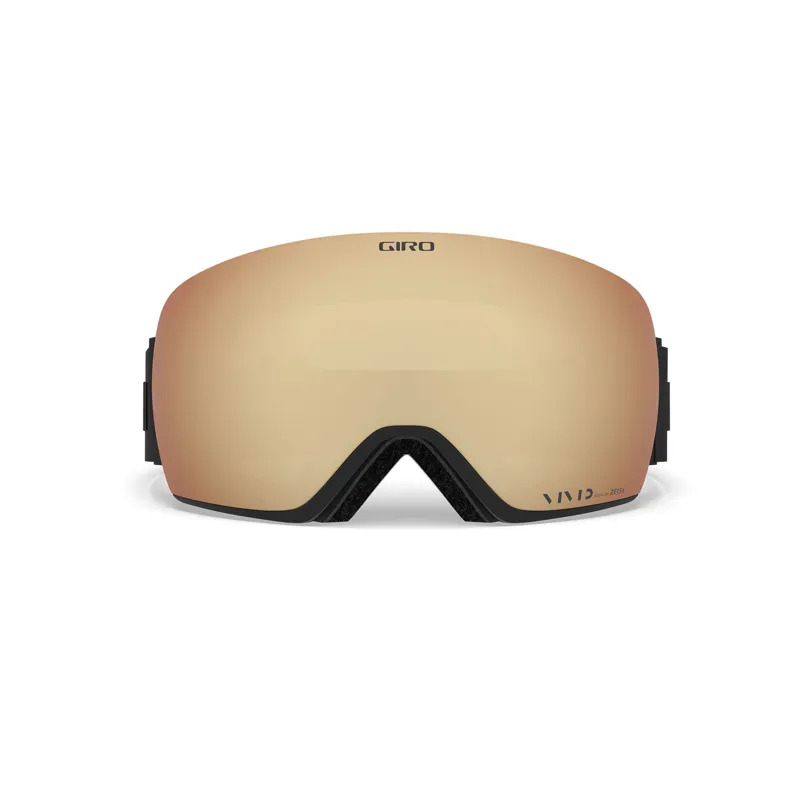 Giro Lusi Ski Goggles in Black with Copper and Infrared Lenses-1