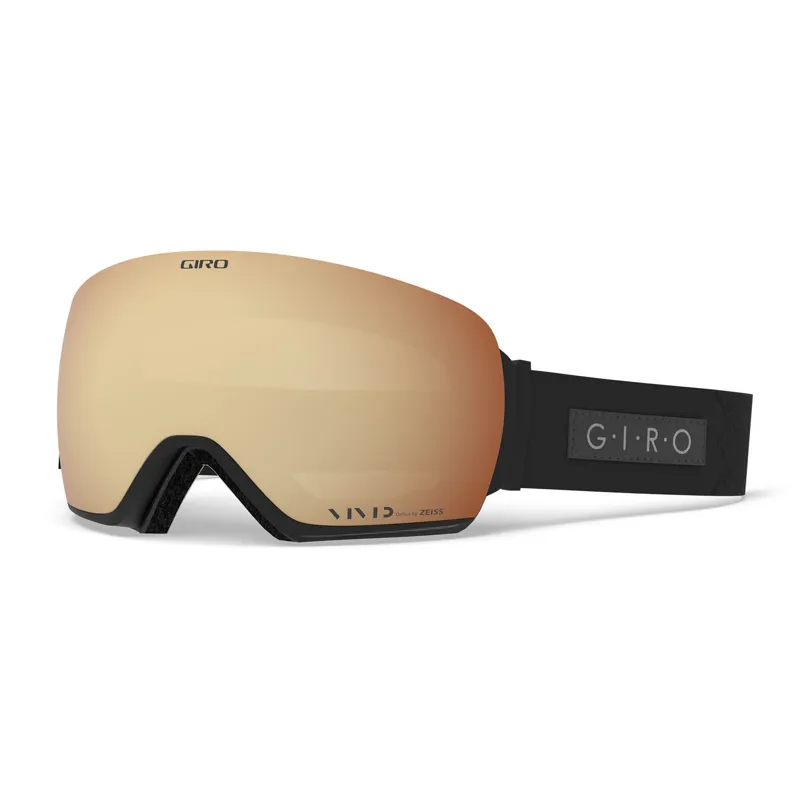 Giro Lusi Ski Goggles in Black with Copper and Infrared Lenses