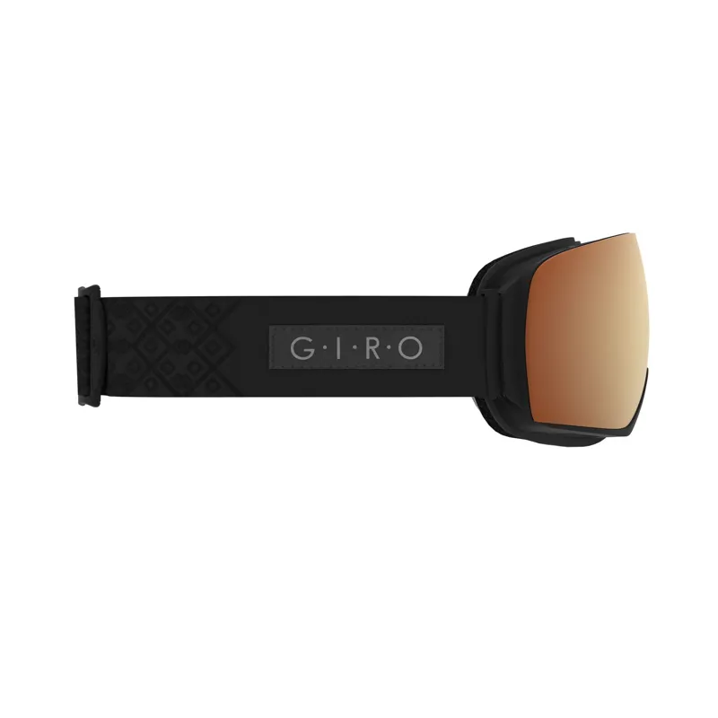 Giro Lusi Ski Goggles in Black with Copper and Infrared Lenses-3