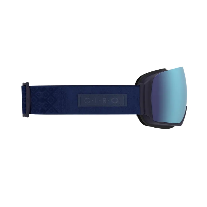 Giro Lusi Ski Goggles in Midnight with Royal and Infrared Lenses-3