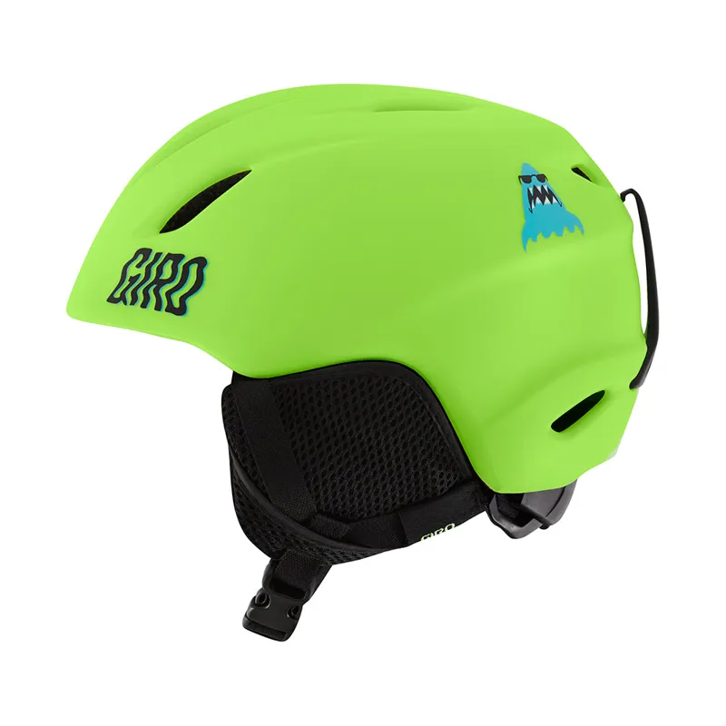 Giro Launch Junior Ski Helmet In Matte Lime