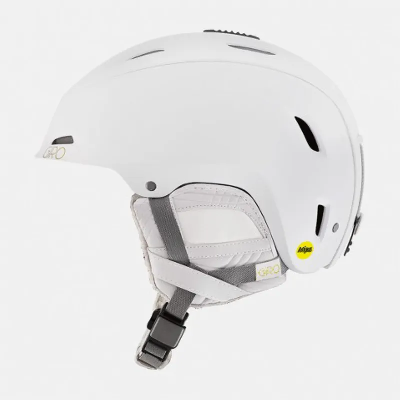 Giro Stella Mips Womens Ski Helmet In Matte White