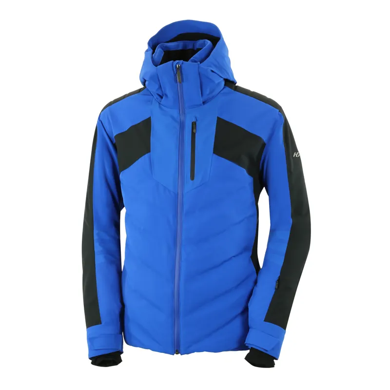 Henri Duvillard Mallet Mens Ski Jacket In Klein Blue