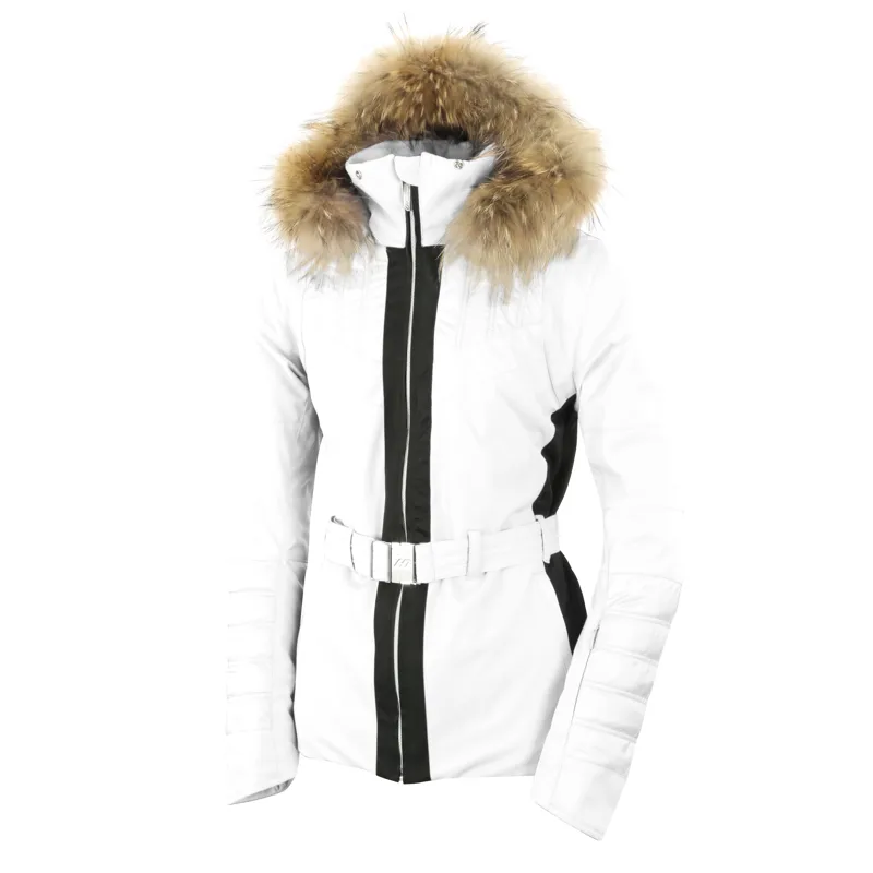 Henri Duvillard Teide Womens Ski Jacket In White The Ski Shop