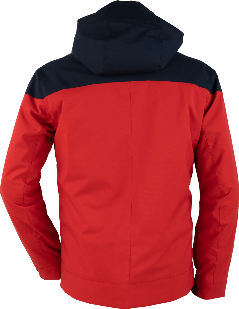 Henri Duvillard Mens Lavey Ski Jacket in Red-3