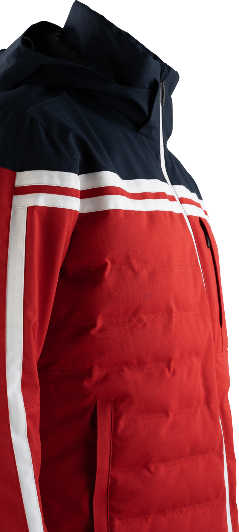 Henri Duvillard Mens Lavey Ski Jacket in Red-2