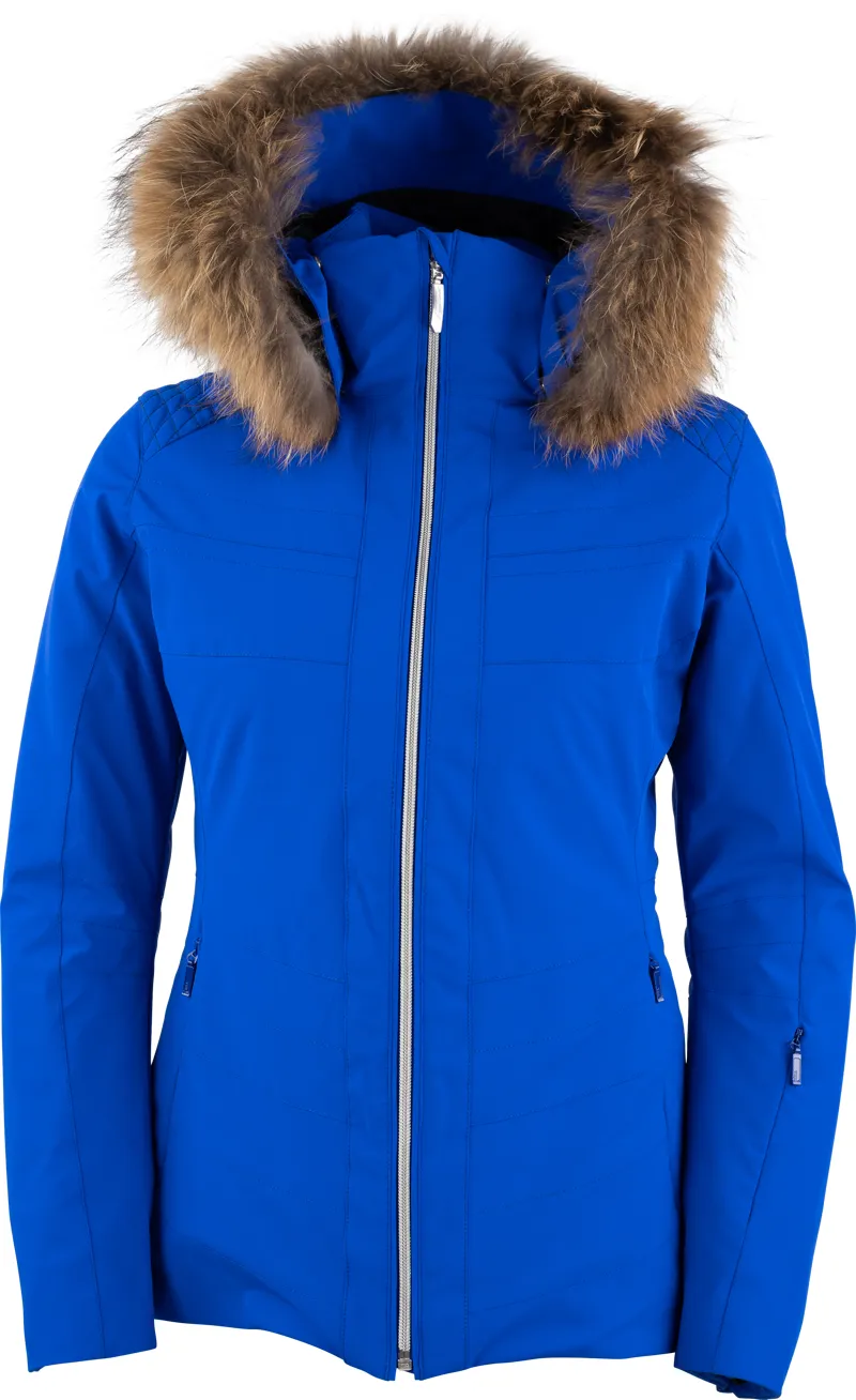 Henri Duvillard Womens Penia Ski Jacket in Blue The Ski Shop