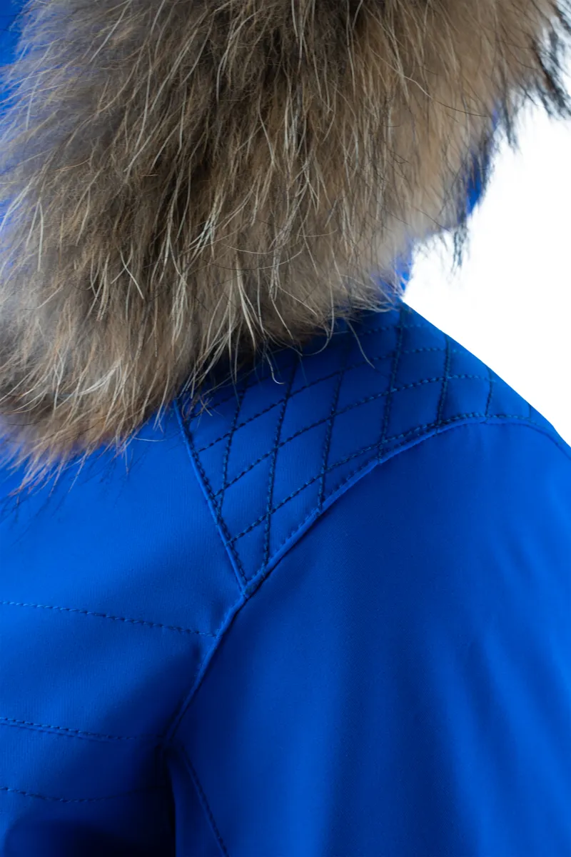 Henri Duvillard Womens Penia Ski Jacket in Blue The Ski Shop