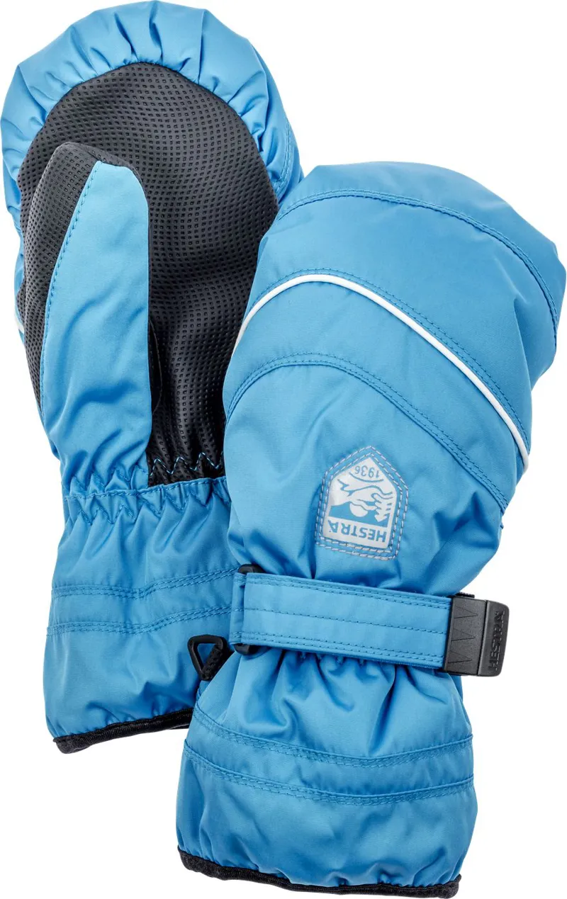 Hestra Primaloft Junior Ski Mittens In Blue