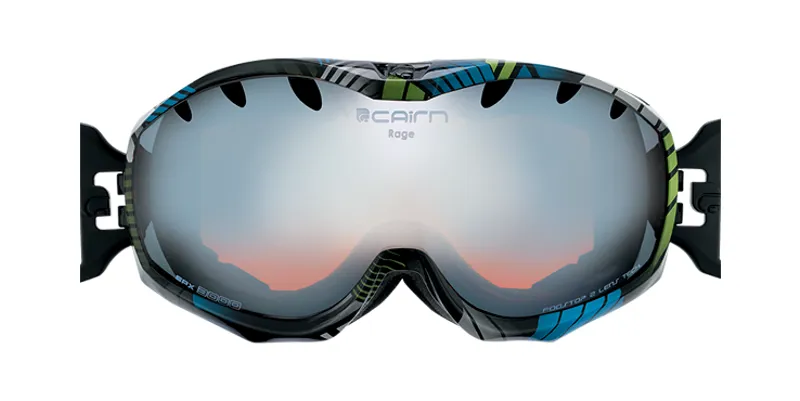 Cairn Rage Double Spherical Ski Goggles In Breakdown