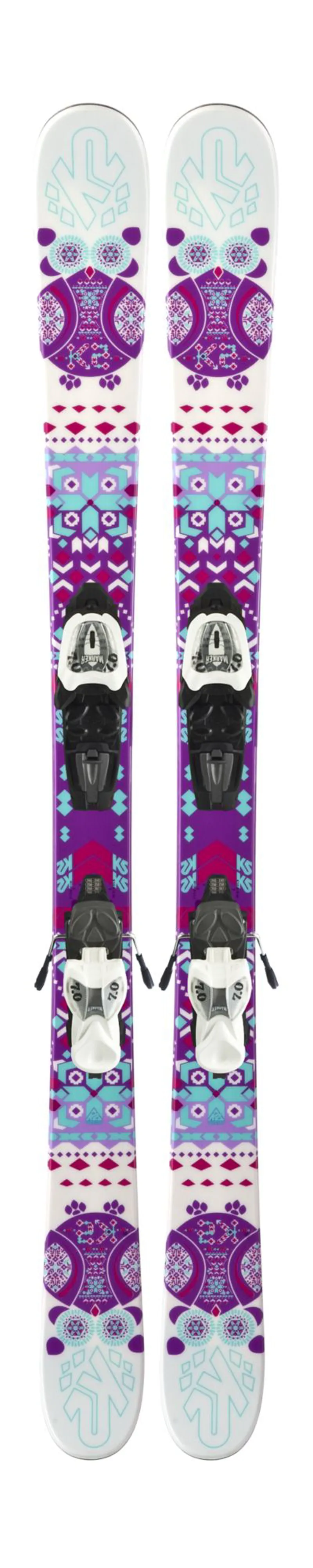 【お値引中】K2 Missy ジュニアスキー 129CM ビンディング付き お値引中】K2 Missy ジュニアスキー 129CM ビンディング付き