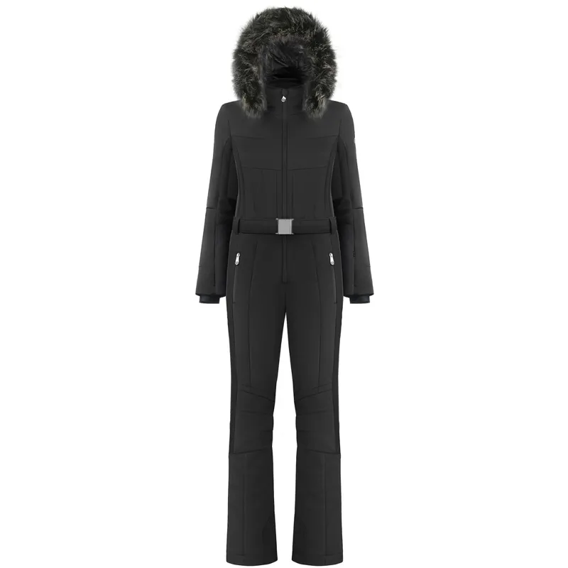 Poivre Blanc Womens Mia One-Piece Ski Suit in Black