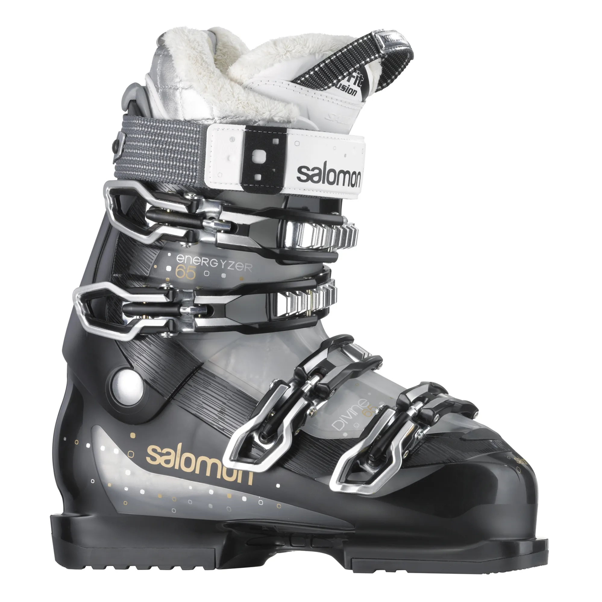 salomon divine ladies ski boots 4 At a soft 55 flex this is an easy boot to push around the hill Salomon Divine RS 7 Women's