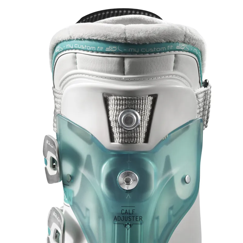 Salomon X Pro 90 Custom Shell Womens Ski Boots 2016 in Aqua/White-2