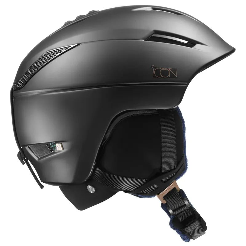 Salomon Icon 2 Custom Air Womens Ski Helmet In Black