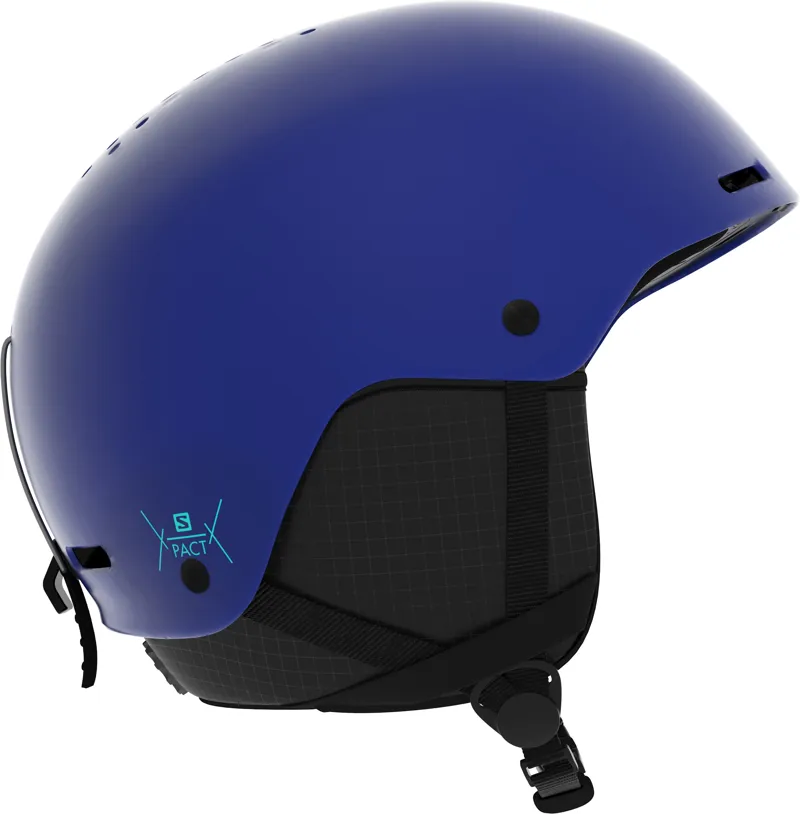 Salomon Pact Junior Ski or Bike Helmet in Bright Blue