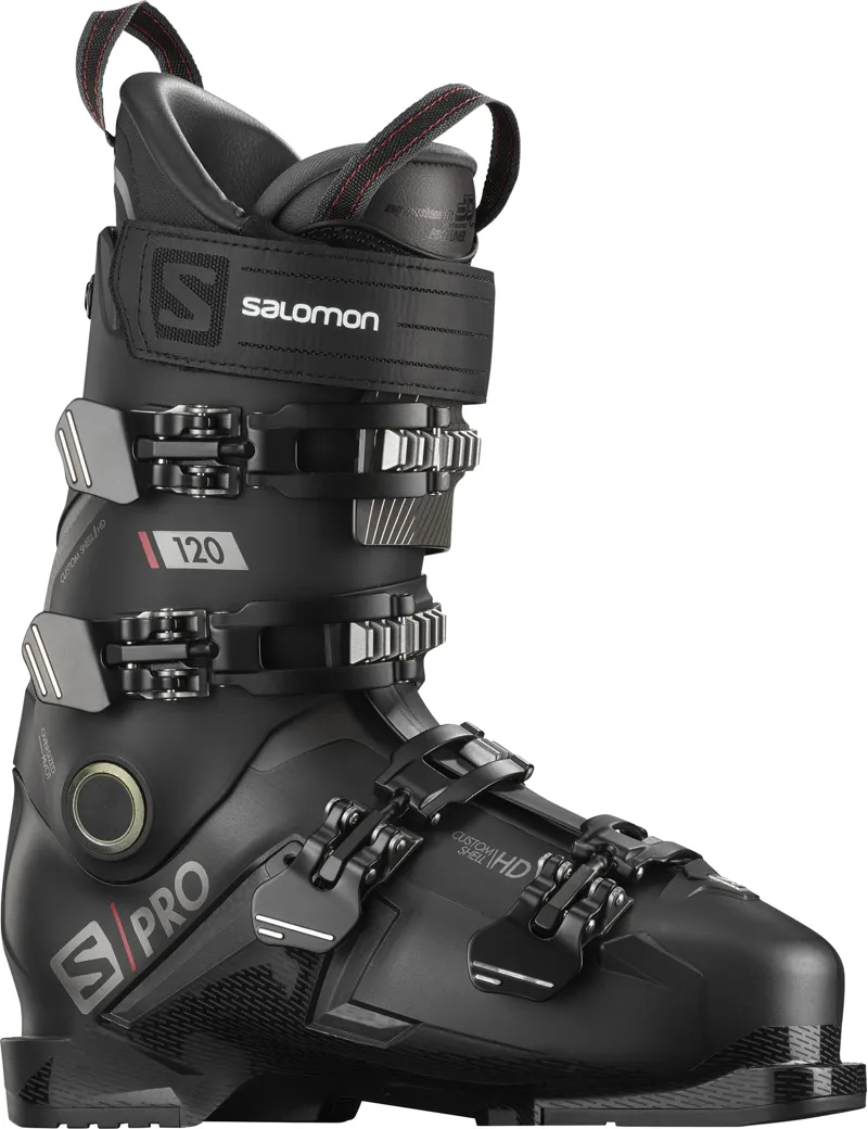 Salomon S Pro 120 Mens Ski Boots in Black