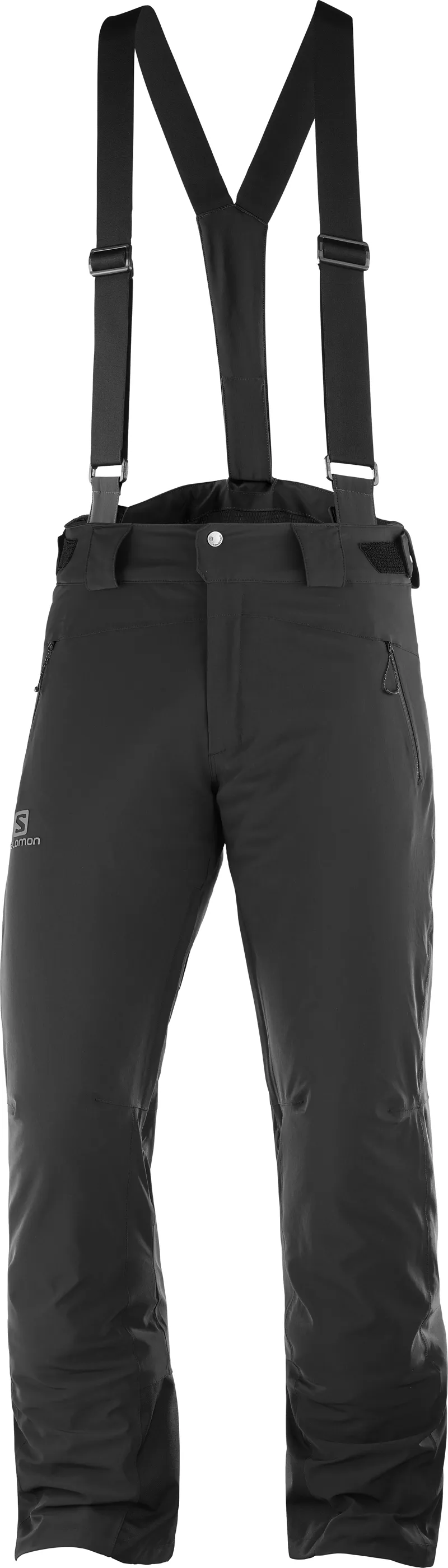 Salomon Mens Iceglory Ski Pants in Black The Ski Shop