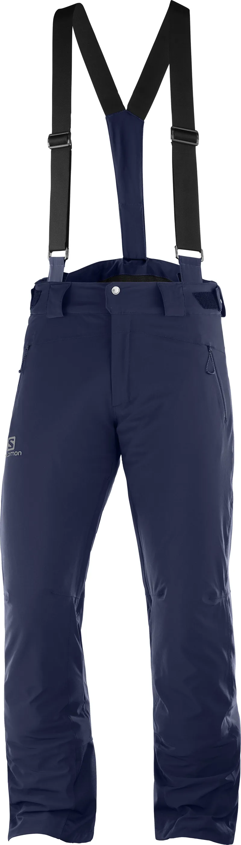 Salomon Mens Iceglory Ski Pants in Navy