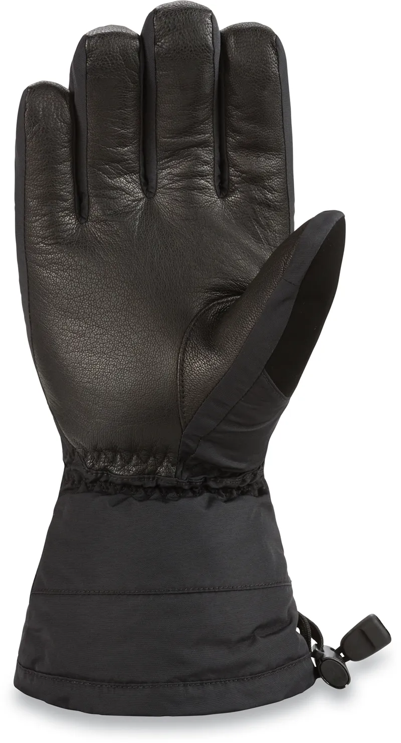 Dakine Camino Leather Womens Ski Gloves in Black-1