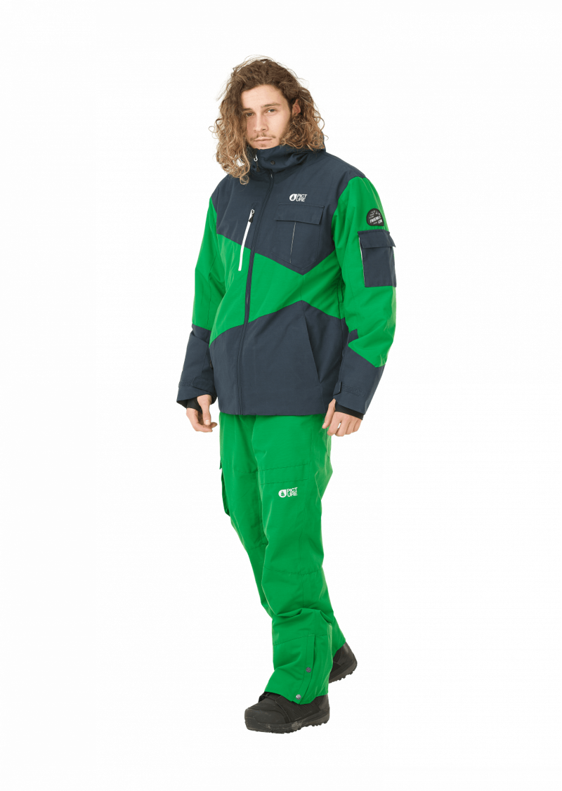 Picture Mens Styler Ski Jacket in Green-4