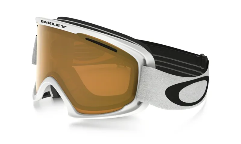 Oakley 02 XM Goggles In White With Persimmon Lens