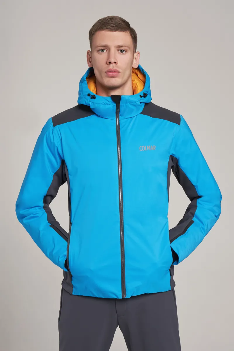Colmar Portillo Mens Ski Jacket in Mirage Blue-1