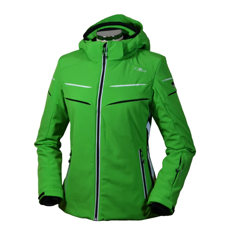 Campagnolo Nola Womens Softshell Ski Jacket In Menta Green