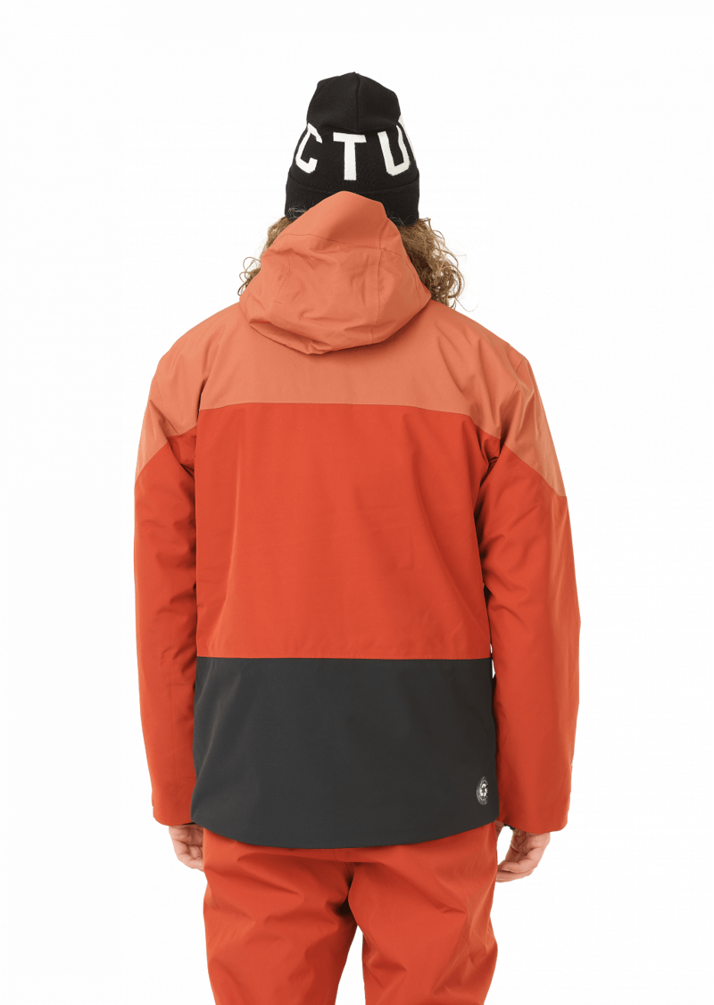 Picture Mens Object Ski Jacket in Brick Orange-3