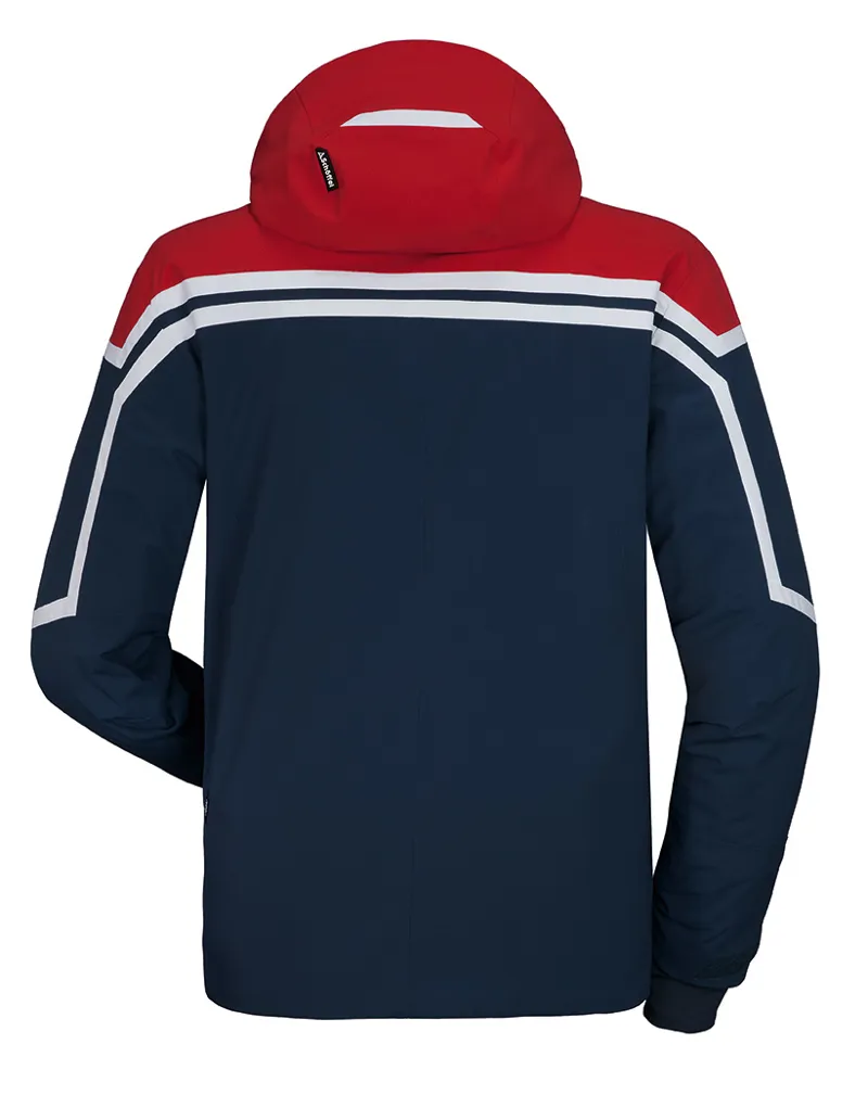 Schoffel Bergamo Mens Ski Jacket In Dress Blue-1