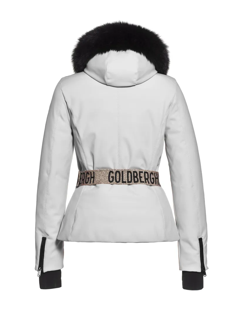 Goldbergh Womens Hida Ski Jacket in White-3