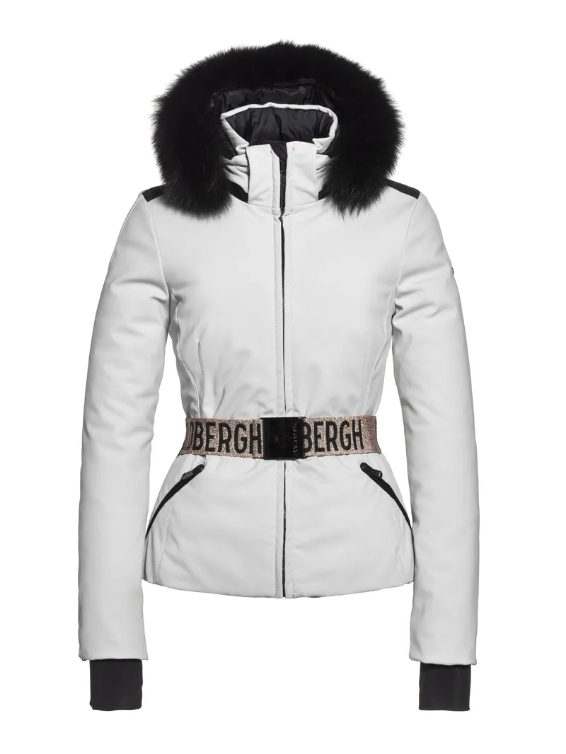 Goldbergh Womens Hida Ski Jacket in White-1
