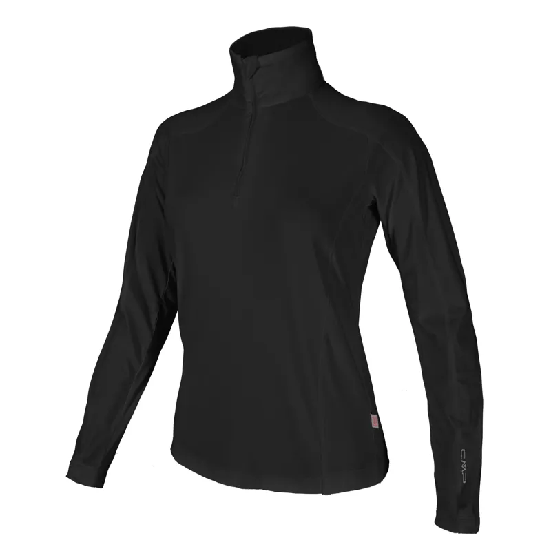 Campagnolo Womens Soft Touch Mid Layer Top in Black